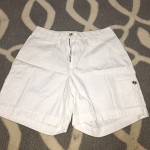 White stag shorts